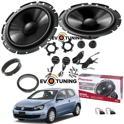 Kit 4 Casse Altoparlanti Pioneer Anteriori o Posteriori VW Volkswagen Golf VI 6