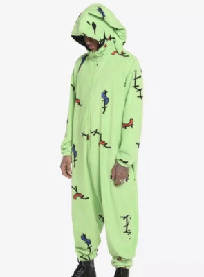 Nightmare Before Christmas OOGIE BOOGIE Cosplay Costume Kigurumi Suit NEW OSFM - Image 1 of 4