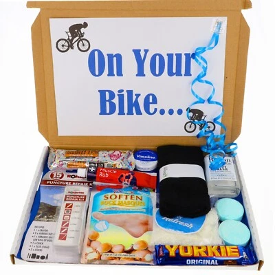 ALWAYS LOOKING GOOD Cyclist Pack Cycling Lover Sports Letterbox Gift Bike Accessories Starter Kit