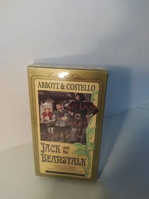 Jack And The Beanstalk VHS Abbott and Costello Collectors Edition..Sealed..VHS - Image 1 of 2