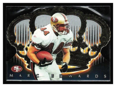 1998 Pacific Crown Royale Die Cut #121 Marc Edwards - Image 1 of 2