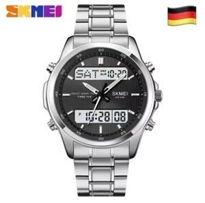SKMEI 2049 Digitale Quarzuhr Herren Countdown Dual Display Sport Wasserdicht Uhr - Bild 1 von 24