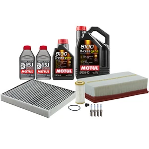 Wix Filters Motul 6L 8100 X-Cess Gen 2 5W-40 Maintenance Service Kit For Audi VW - Picture 1 of 1