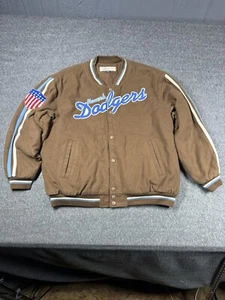 JC Freeman Son Jacke Herren 3XL braun Newark Dodgers Varsity Negro League - Bild 1 von 12