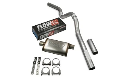 GMC Yukon XL 07-14 3" Single Exhaust Kit C Exit Flowmaster Flow FX No Tip - Image 1 of 3