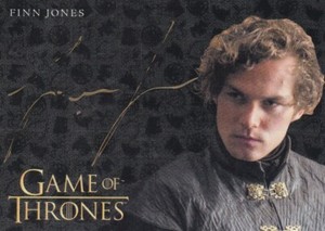 Game of Thrones Gold Autograph Finn Jones as Toras Tyrell