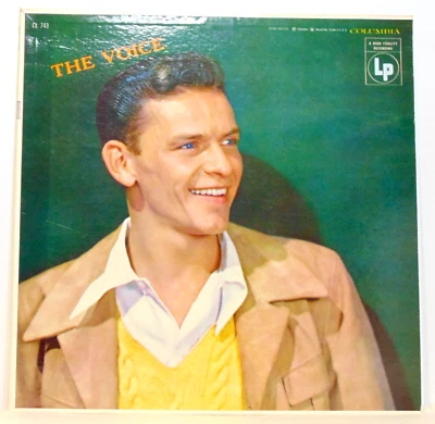 Frank Sinatra- The Voice - 1956 Columbia '6 Eye' Jazz Vocal Vinyl LP - EX/EX - Image 1 of 4