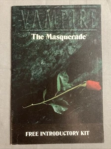 White Wolf “Vampire The Masquerade” (1997) Free Introductory Kit - Picture 1 of 3