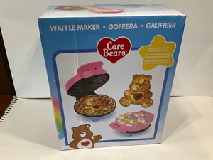 Care Bears Waffle Maker Round or Bear Shape Kitchen Baking Breakfast  - Picture 1 of 8