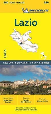 Lazio - Michelin Local Map 360, Michelin, - Image 1 of 1