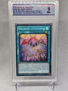 Spellbook of Judgment Secret Rare 1st Edition RA01-EN054 RARE CC&G 9 - Picture 1 of 2
