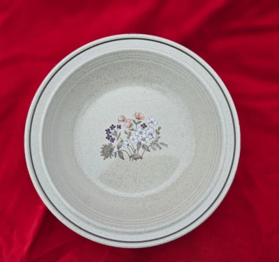 Royal Doulton BREDON HILL. Soup Plate Diameter 7¾ inches. 19.7 cms - Image 1 of 4
