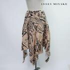 ISSEY MIYAKE Deformation Design Skirt Mimole Length Size 2 *Oc142 Pink (B51)
