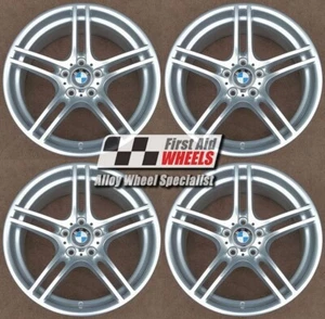 4X 19" GENUINE BMW STYLE 313M SILVER 8J ALLOY WHEELS fit 1 2 SERIES S236S4 - Picture 1 of 2