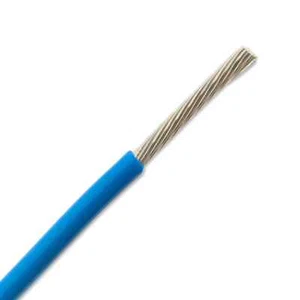 M22759/33-24-6 24 AWG Silver-Coated Copper Lead Wire X-ETFE 200°C Blue 600V - Picture 1 of 1
