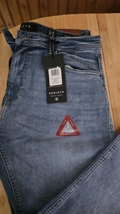 Henleys Mens MAYHEN slim fit denim jeans. W40 L32. - Picture 1 of 7