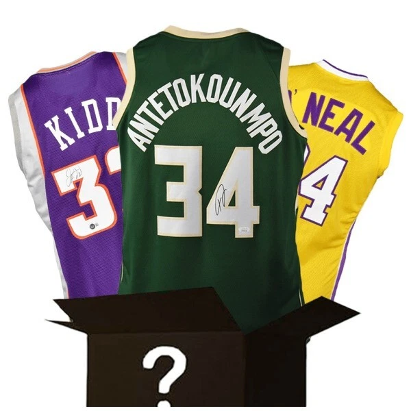 NBA Autographed Jersey Box Mystery Signed with COA NEW SERIES - Image 1 of 1