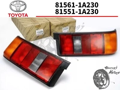 TOYOTA Genuino AE86 COROLLA LEVIN Modelo Antiguo Luz Trasera Lámpara L&R SET OEM Foto 1 de 4