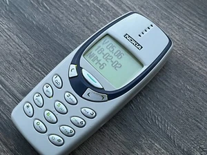 Genuine Nokia 3330 - 1MB - White color (Unlocked) Vintage rare GSM Mobile Phone - Afbeelding 1 van 13