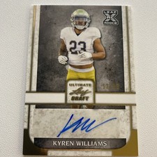 2022 Leaf Ultimate Draft /99 Kyren Williams Auto #BA-KW2 Gold RC Rams Offers