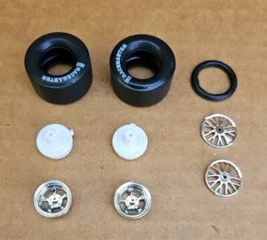 MPC 1/25 MILK TRIKE CHOPPER WHEELS AND LETTERED, SPLASH PRINTED TIRES - Picture 1 of 2