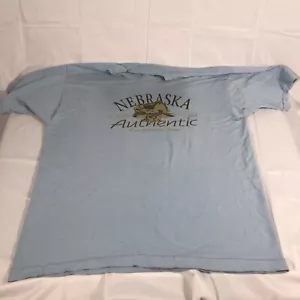 Camiseta De Colección Nebraska Auténtica Cornhusker State Puntada Única - Imagen 1 de 5