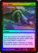 Soul Spike FOIL Coldsnap PLD Black Rare MAGIC THE GATHERING MTG CARD ABUGames