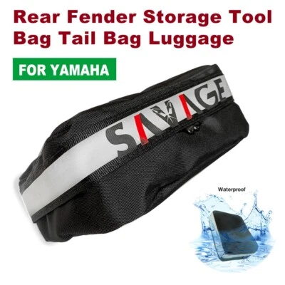 For YAMAHA WR 125R/X 250X/R/F 450F Rear Fender Storage Tool Bag Tail Bag Luggage - Image 1 of 4