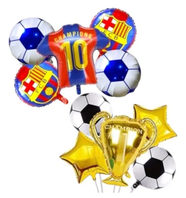 10 piezas. Barcelona Globos Globos Kit de Fiesta Cumpleaños Fiesta Foto 1 de 4
