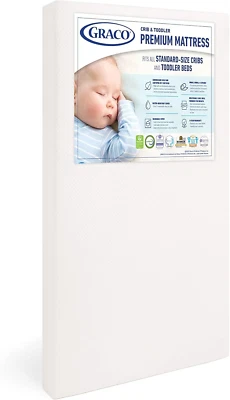 Colchón Premium para Cuna y Niño Pequeño - Certificado GREENGUARD Dorado y Certificado Certipur-Us Foto 1 de 4