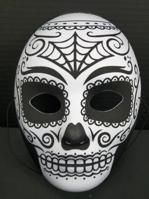 Suit Yourself Day of the Dead Mask Halloween - Image 1 of 2