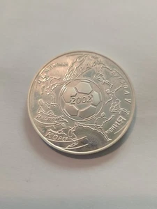3 ROUBLES 2002 WORLD CUP RUSSIA FEDERATION PROOF SILVER COIN - Picture 1 of 2