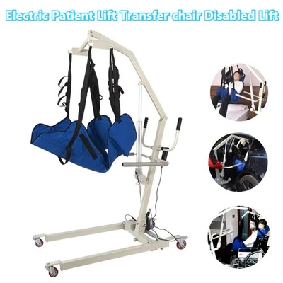 Electric Patient Lift Transfer Chair Patient Lift Wheelchair Portable Car Lift - Image 1 of 4