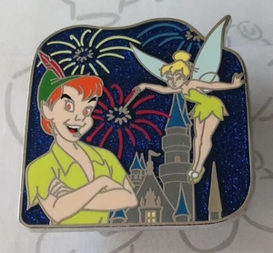 Peter Pan Tinker Bell Diamond Celebration Disneyland Forever Starter Disney Pin - Picture 1 of 2