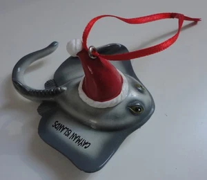 Vintage Stachelrochen Kaimaninseln Weihnachtsschmuck Reise Souvenir Sting Ray - Bild 1 von 1