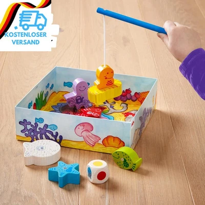 HABA Fische Angeln Meine Ersten Spiele Angelspiel Holz Lernspiel Ab 2 Jahre - Bild 1 von 4