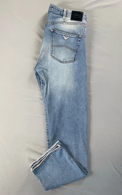 Pantalones de mezclilla elásticos Armani Jeans J21 corte regular con botones. Hombre 33X33, ¡EXCELENTE ESTADO! Foto 1 de 4