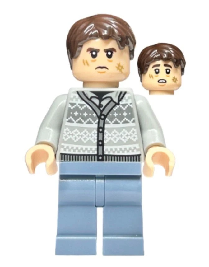 LEGO® Minifig hp425 - Neville Longbottom - Fair Isle Sweater Foto 1 de 1