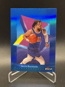 JALEN BRUNSON 2024-25 TOPPS FINEST BASKET #64 BASE RIFRATTORE BLU #/175 - Foto 1 di 2