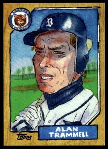 2025 Topps Shoebox Treasures Alan Trammell Detroit Tigers #70 - Bild 1 von 2