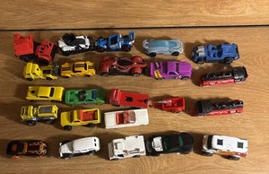 Lote De 23 Coches Camiones Trenes Hot Wheels & Matchbox & Otras Marcas De Colección - Imagen 1 de 5