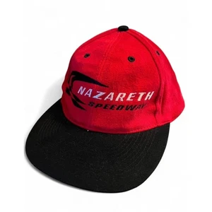 Vintage Deadstock neu mit Etikett Nazareth Speedway Riemen hinten Mütze - Bild 1 von 5