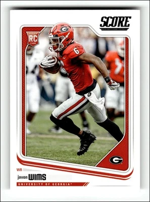 2018 Score #421 Javon Wims RC Rookie Card - Image 1 of 2