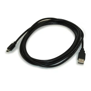 10ft USB 2.0 Certified 480Mbps Type A Male to Mini-B/5-Pin Male Cable - Picture 1 of 3