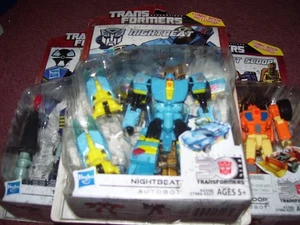 Hasbro Transformers 3 Stück Tankor, Scoop, Nightbeat - Bild 1 von 2