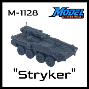 M1128 Stryker MGS - Scala N - Grigio - Foto 1 di 5