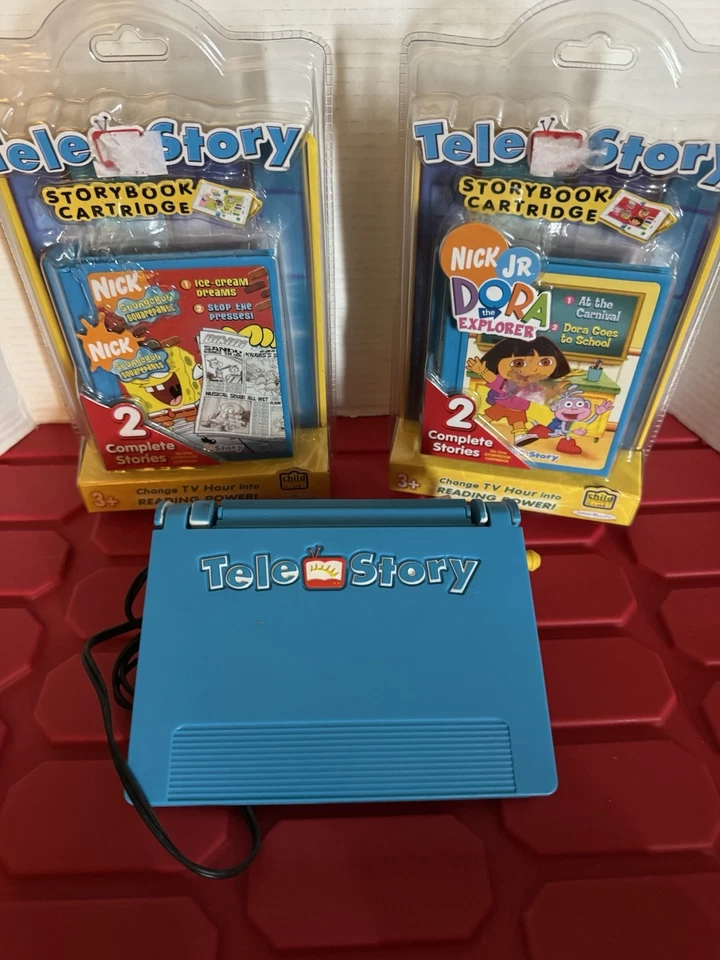 Sistema de jogos Tele Story com novos jogos de Bob Esponja e Dora - Imagem 1 de 4