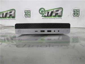 HP EliteDesk 800 G3 Desktop i5-7500 3.4GHz 8GB RAM 256GB HDD Windows 10 Pro COA - Picture 1 of 9