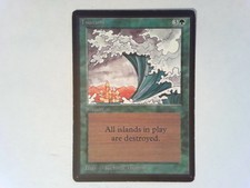 Tsunami	 Limited Edition Beta #2 NICE - Magic the Gathering MTG