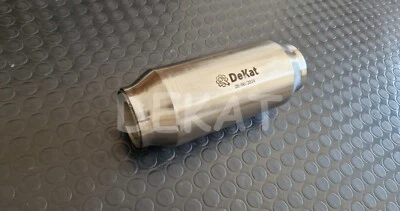 MINI SILENZIATORE AUTO UNIVERSALE ACCIAIO INOX DIAMETRO Ø 76 MM LUNGHEZZA 250 MM - Immagine 1 di 4